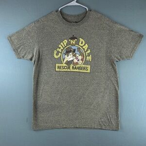 Chip 'n' Dale Rescue Rangers Gray Graphic Tee